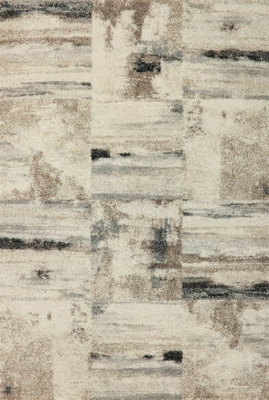 Dynamic Rugs MEHARI 23125-6258 Taupe and Blue